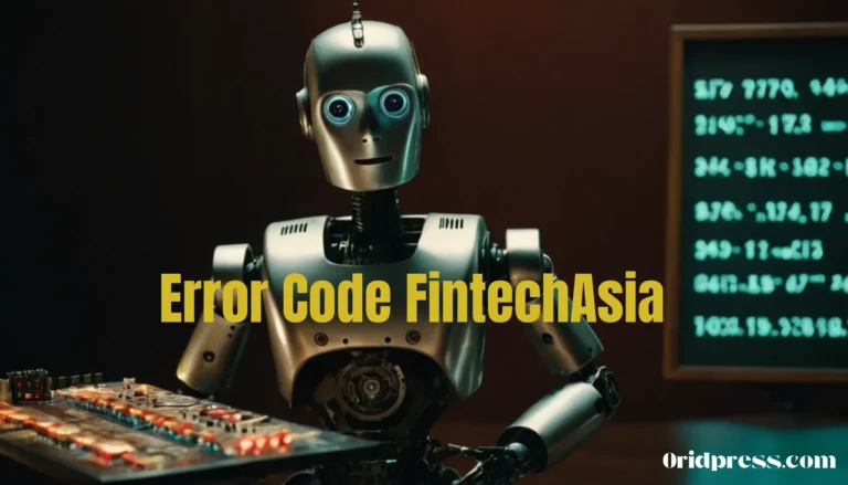 error codes fintechasia